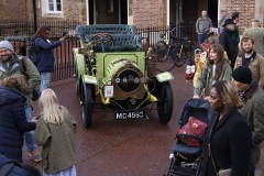 1905 Spyker, entrant 014, MC4595. 2023 St James's International Concours for veteran cars, 04-Nov-2023