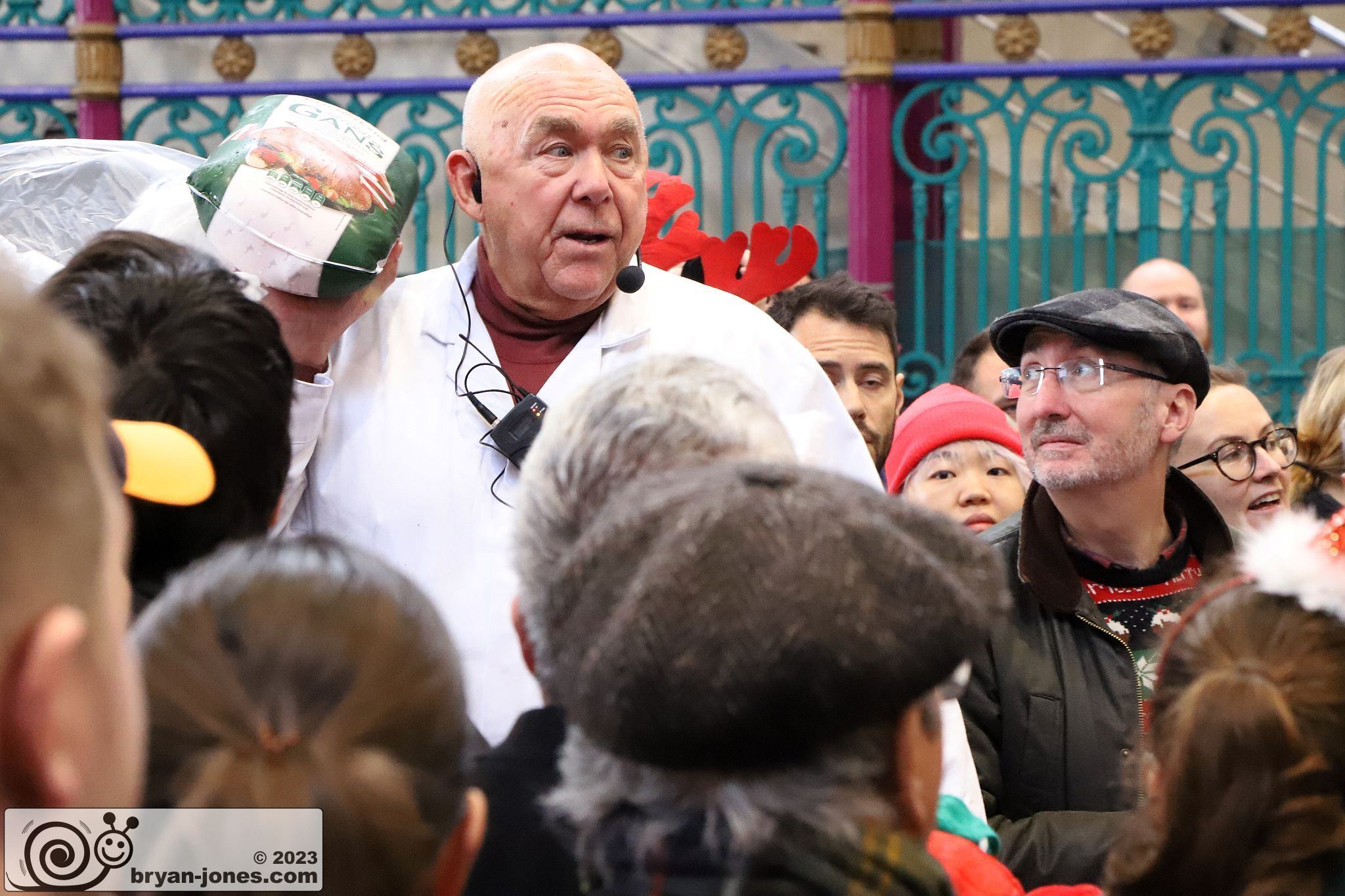 2023 Christmas Sale at Smithfield Meat Market in London organised by G. Lawrence Meat Company