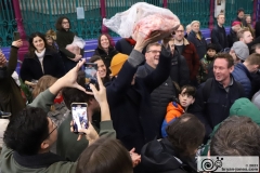 2023 Christmas Sale at Smithfield Meat Market in London organised by G. Lawrence Meat Company