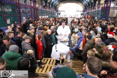 2023 Christmas Sale at Smithfield Meat Market in London organised by G. Lawrence Meat Company