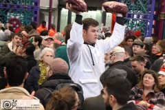 2023 Christmas Sale at Smithfield Meat Market in London organised by G. Lawrence Meat Company