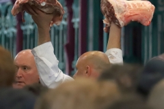 2023 Christmas Sale at Smithfield Meat Market in London organised by G. Lawrence Meat Company