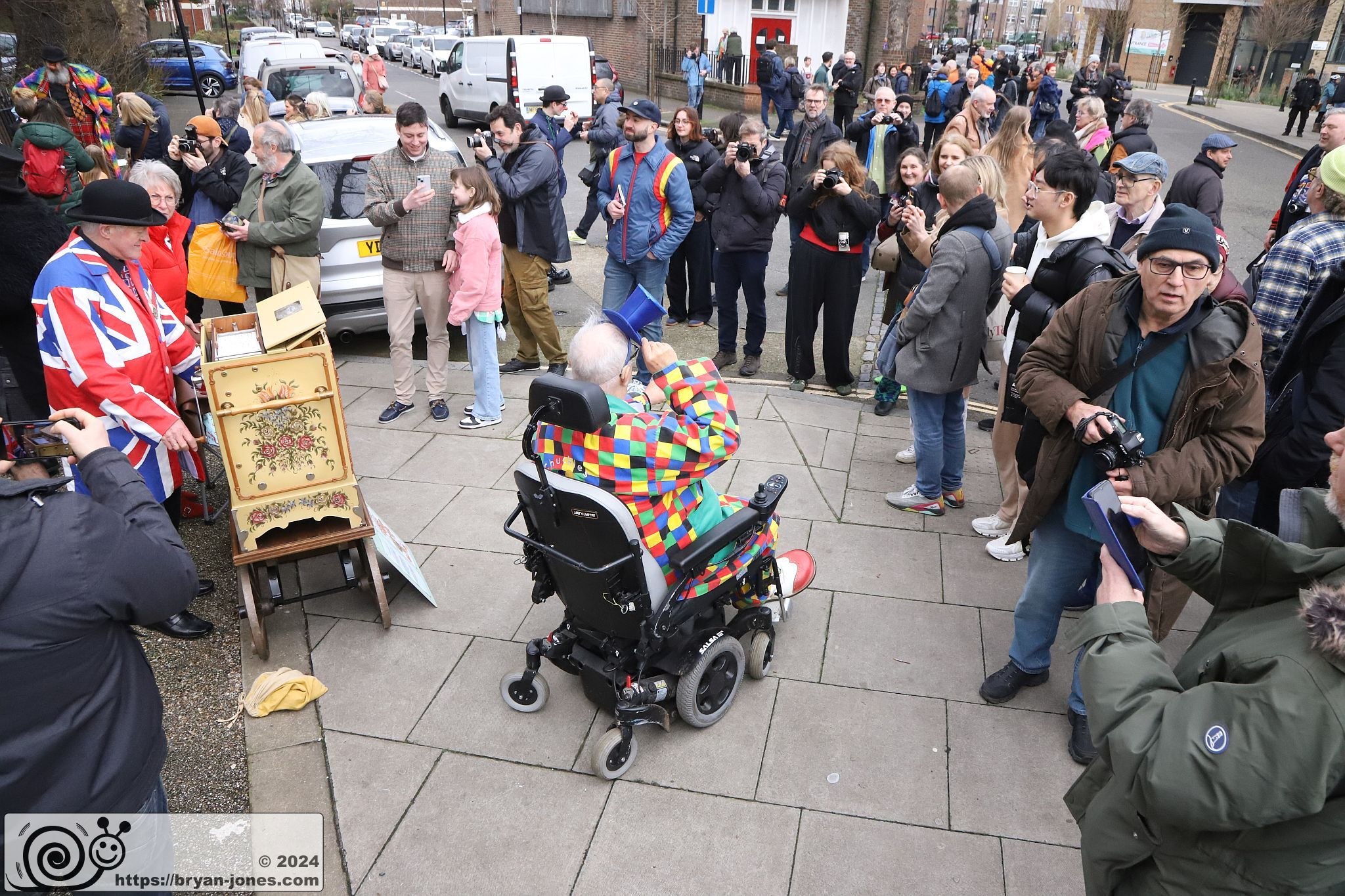 The 78th Clowns International Annual Grimaldi Service 2024 at All Saints, Haggerston, London. 04-Feb-2024