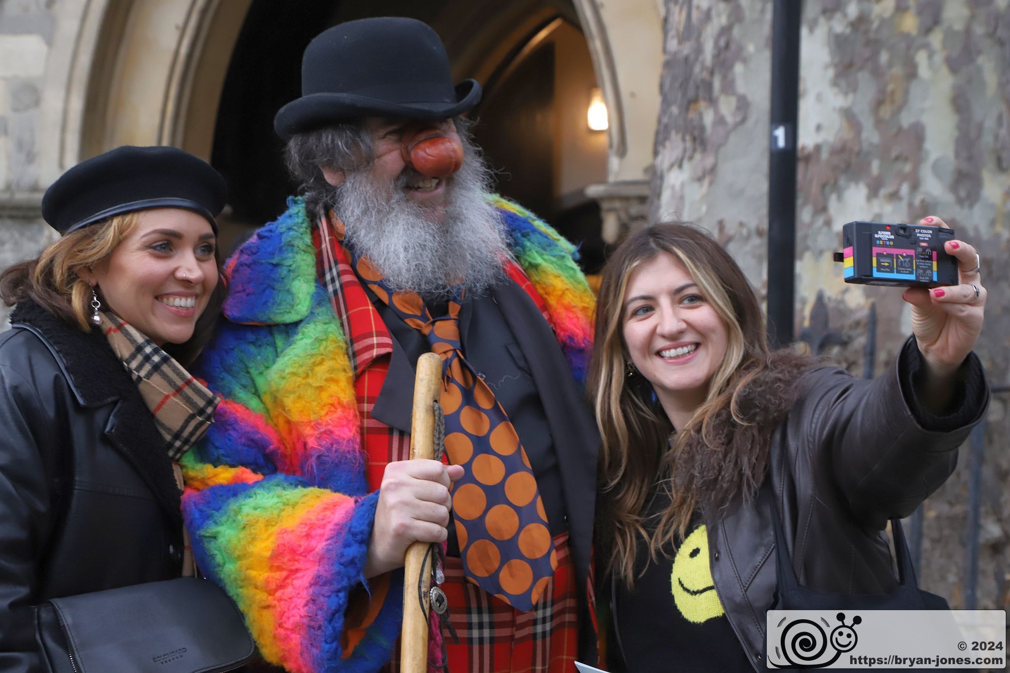 The 78th Clowns International Annual Grimaldi Service 2024 at All Saints, Haggerston, London. 04-Feb-2024
