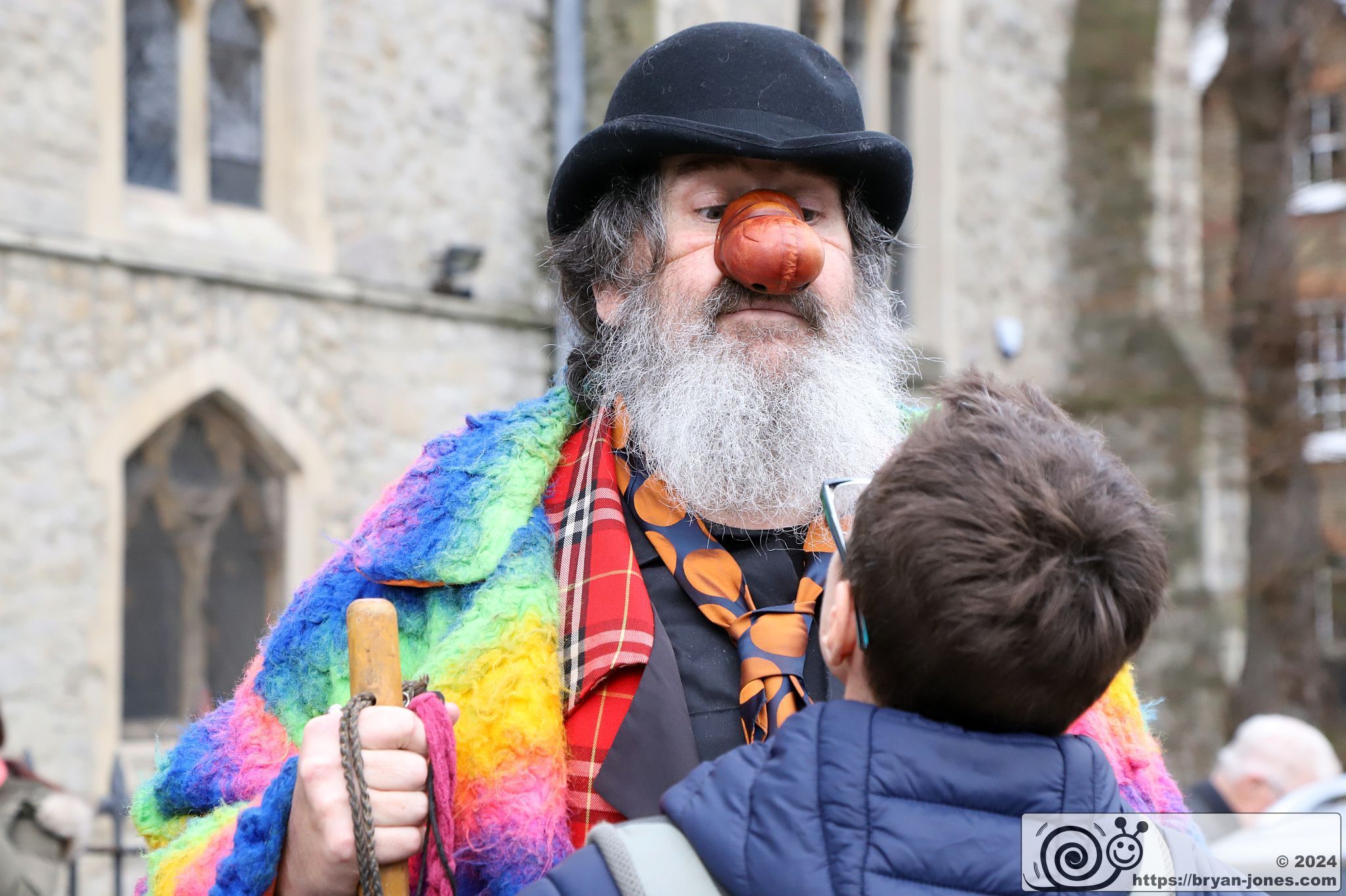 The 78th Clowns International Annual Grimaldi Service 2024 at All Saints, Haggerston, London. 04-Feb-2024