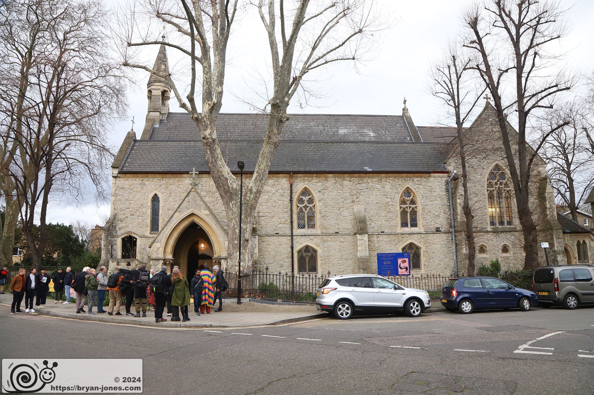 The 78th Clowns International Annual Grimaldi Service 2024 at All Saints, Haggerston, London. 04-Feb-2024