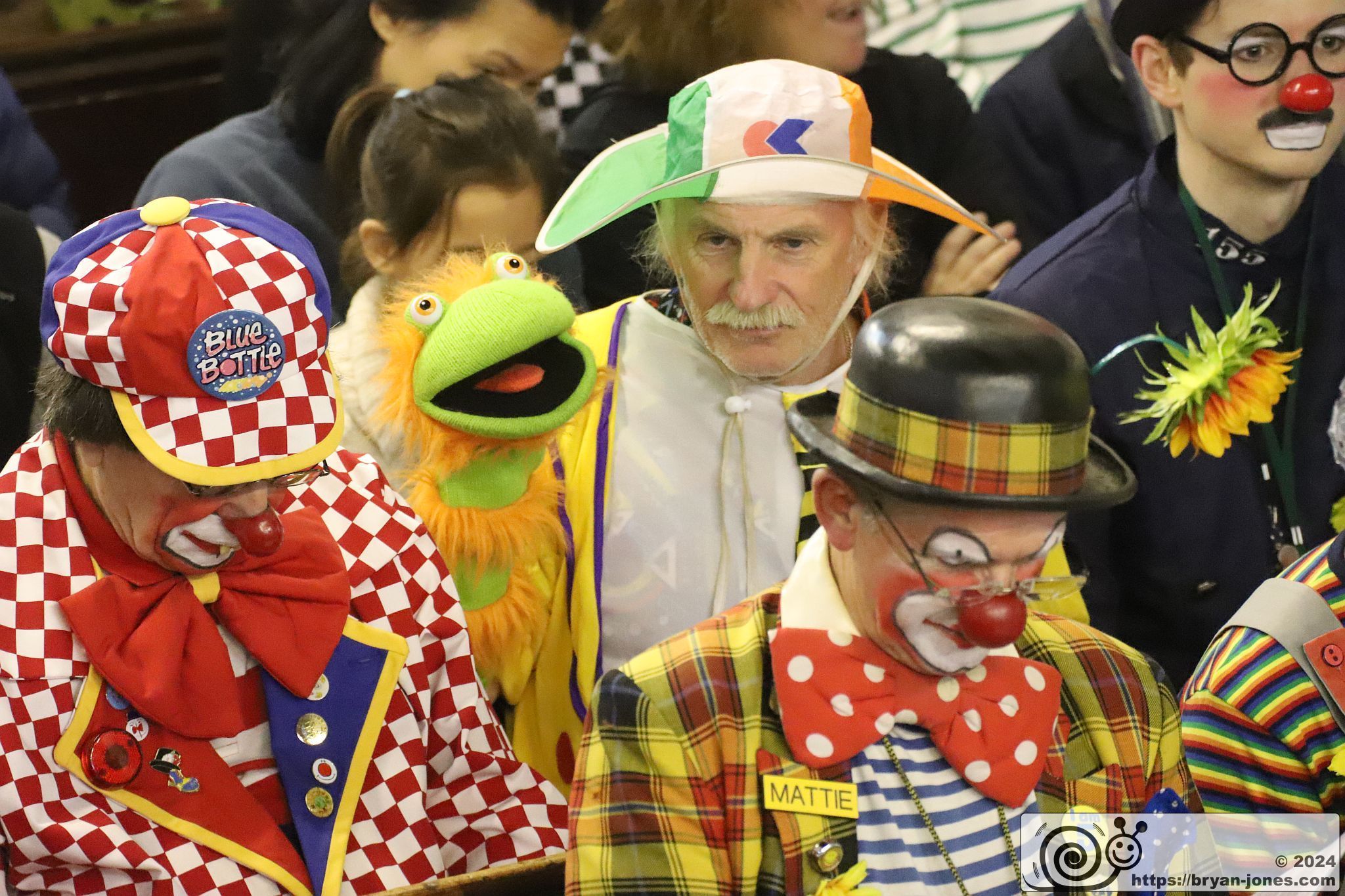 The 78th Clowns International Annual Grimaldi Service 2024 at All Saints, Haggerston, London. 04-Feb-2024