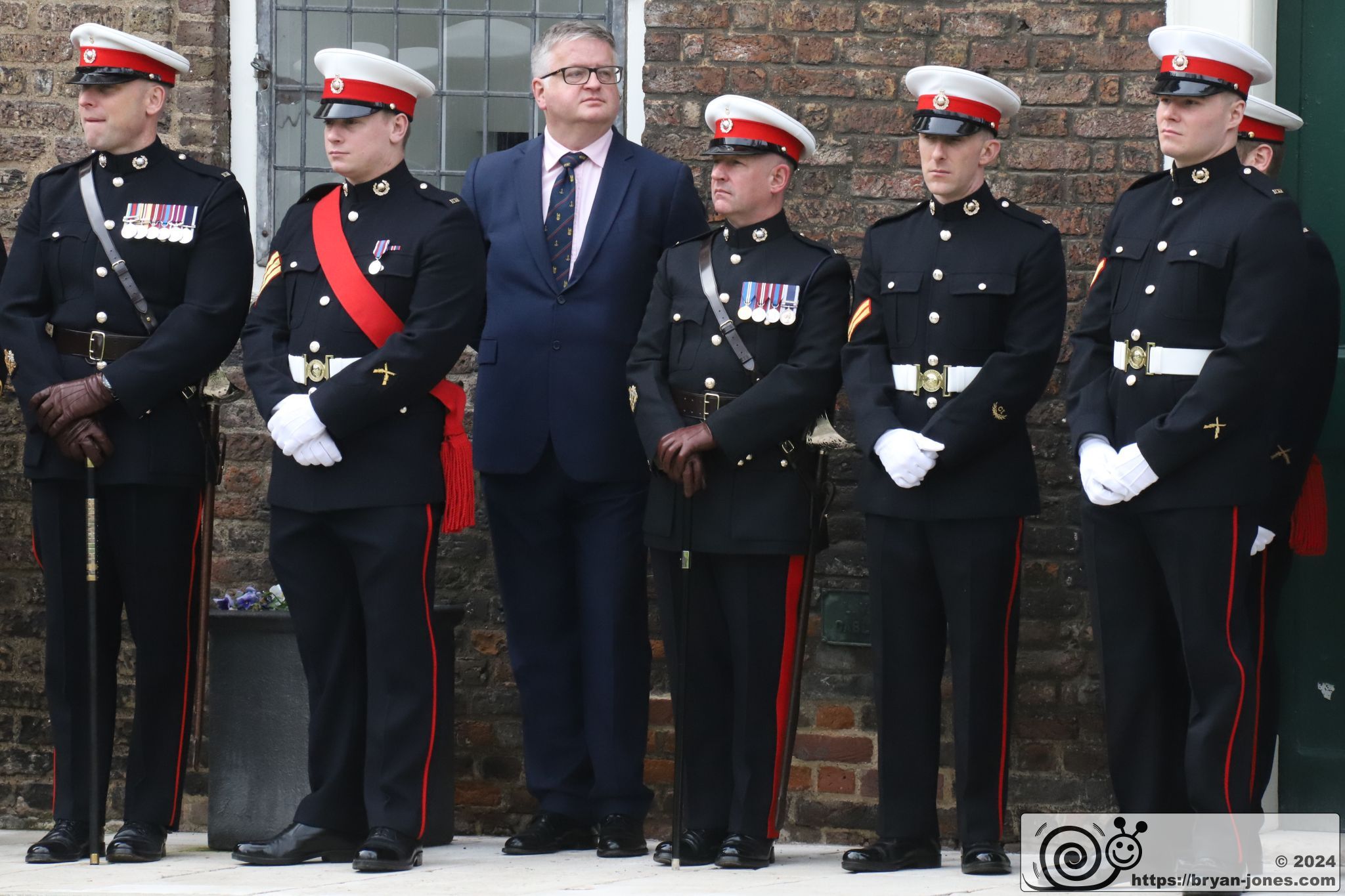 Royal Marine Warrant Officers and NCOs. 14-Mar-2024