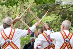 Morris Dancing at The Roebuck, Great Dover Street, London. 20-Apr-2024