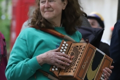 Morris Dancing at The Roebuck, Great Dover Street, London. 20-Apr-2024