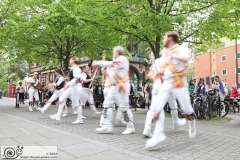 Morris Dancing at The Roebuck, Great Dover Street, London. 20-Apr-2024