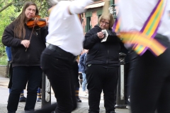 Morris Dancing at The Roebuck, Great Dover Street, London. 20-Apr-2024