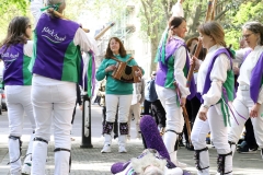 Morris Dancing at The Roebuck, Great Dover Street, London. 20-Apr-2024