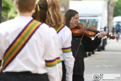 Morris Dancing at The Roebuck, Great Dover Street, London. 20-Apr-2024