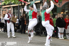 Morris Dancing at The Roebuck, Great Dover Street, London. 20-Apr-2024