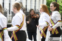 Morris Dancing at The Roebuck, Great Dover Street, London. 20-Apr-2024