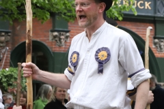 Morris Dancing at The Roebuck, Great Dover Street, London. 20-Apr-2024