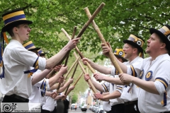 Morris Dancing at The Roebuck, Great Dover Street, London. 20-Apr-2024