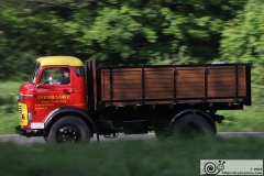 2024 Historic Commercial Vehicle Society London to Brighton run, 12-May-2024. Photographed at North of Burford Bridge on the A24 North of Dorking.