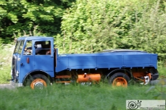2024 Historic Commercial Vehicle Society London to Brighton run, 12-May-2024. Photographed at North of Burford Bridge on the A24 North of Dorking.