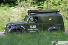 2024 Historic Commercial Vehicle Society London to Brighton run, 12-May-2024. Photographed at North of Burford Bridge on the A24 North of Dorking.