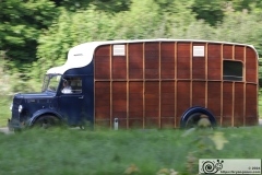 2024 Historic Commercial Vehicle Society London to Brighton run, 12-May-2024. Photographed at North of Burford Bridge on the A24 North of Dorking.