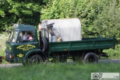 2024 Historic Commercial Vehicle Society London to Brighton run, 12-May-2024. Photographed at North of Burford Bridge on the A24 North of Dorking.