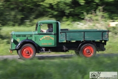 2024 Historic Commercial Vehicle Society London to Brighton run, 12-May-2024. Photographed at North of Burford Bridge on the A24 North of Dorking.
