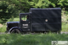 2024 Historic Commercial Vehicle Society London to Brighton run, 12-May-2024. Photographed at North of Burford Bridge on the A24 North of Dorking.
