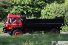 2024 Historic Commercial Vehicle Society London to Brighton run, 12-May-2024. Photographed at North of Burford Bridge on the A24 North of Dorking.