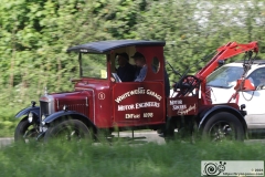 2024 Historic Commercial Vehicle Society London to Brighton run, 12-May-2024. Photographed at North of Burford Bridge on the A24 North of Dorking.