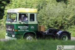 2024 Historic Commercial Vehicle Society London to Brighton run, 12-May-2024. Photographed at North of Burford Bridge on the A24 North of Dorking.
