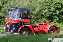 2024 Historic Commercial Vehicle Society London to Brighton run, 12-May-2024. Photographed at North of Burford Bridge on the A24 North of Dorking.
