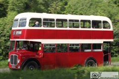 2024 Historic Commercial Vehicle Society London to Brighton run, 12-May-2024. Photographed at North of Burford Bridge on the A24 North of Dorking.