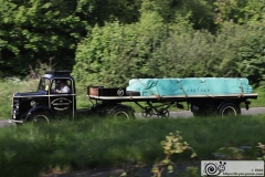 2024 Historic Commercial Vehicle Society London to Brighton run, 12-May-2024. Photographed at North of Burford Bridge on the A24 North of Dorking.