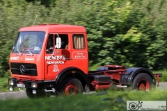 2024 Historic Commercial Vehicle Society London to Brighton run, 12-May-2024. Photographed at North of Burford Bridge on the A24 North of Dorking.