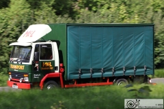 2024 Historic Commercial Vehicle Society London to Brighton run, 12-May-2024. Photographed at North of Burford Bridge on the A24 North of Dorking.