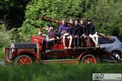 2024 Historic Commercial Vehicle Society London to Brighton run, 12-May-2024. Photographed at North of Burford Bridge on the A24 North of Dorking.