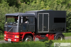2024 Historic Commercial Vehicle Society London to Brighton run, 12-May-2024. Photographed at North of Burford Bridge on the A24 North of Dorking.