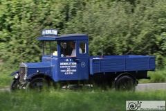 2024 Historic Commercial Vehicle Society London to Brighton run, 12-May-2024. Photographed at North of Burford Bridge on the A24 North of Dorking.