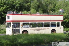 2024 Historic Commercial Vehicle Society London to Brighton run, 12-May-2024. Photographed at North of Burford Bridge on the A24 North of Dorking.