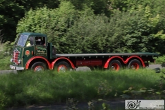 2024 Historic Commercial Vehicle Society London to Brighton run, 12-May-2024. Photographed at North of Burford Bridge on the A24 North of Dorking.