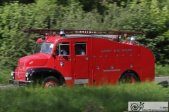 2024 Historic Commercial Vehicle Society London to Brighton run, 12-May-2024. Photographed at North of Burford Bridge on the A24 North of Dorking.