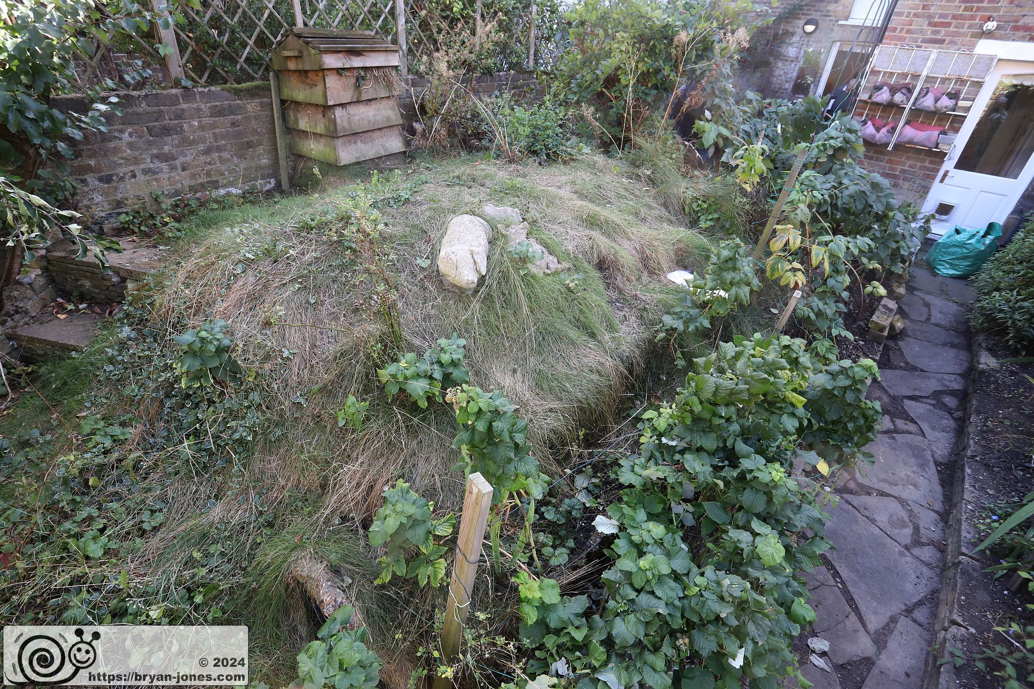 Exterior of Anderson Air Raid Shelter