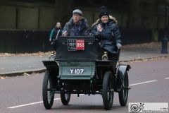 1901 De Dion Bouton Y107, London to Brighton, 03-Nov-2024
