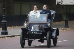 1903 De Dion Bouton E303, London to Brighton, 03-Nov-2024