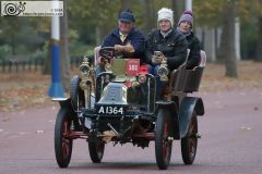 1903 De Dion Bouton A1364, London to Brighton, 03-Nov-2024