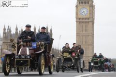 1904 De Dion Bouton 1AZX221, London to Brighton, 03-Nov-2024