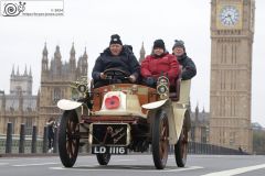 1904 De Dion Bouton LD1116, London to Brighton, 03-Nov-2024