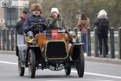 1904 Darracq OE9515, London to Brighton, 03-Nov-2024